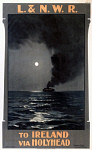 10170701
�To Ireland via Holyhead�, LNWR poster, early 20th century.