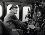 10322202
&copy; National Railway Museum
Engine driver, c 1953.