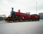 10241003
&copy; National Railway Museum
MR 4-2-2 steam locomotive no 673, 1897. Thi