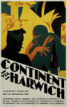 10173905
'Continent via Harwich', LNER poster, 1923-1930.