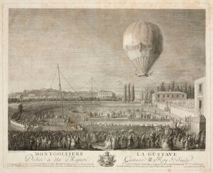 10411207
&copy; Science Museum Pictorial
�Montgolfiere La Gustave�, 19 January 1784.