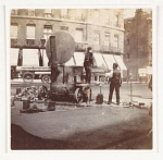10428013
&copy; NMeM - Kodak Collection
Road repair, c 1900.