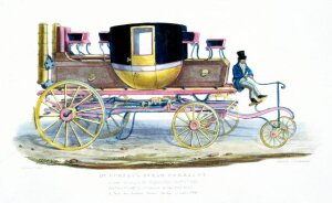 10197914
�Mr Gurney's steam carriage�, 1827.