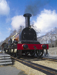 10263018
&copy; National Railway Museum
'Iron Duke' 4-2-2 locomotive, 1851.