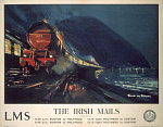 10173221
&copy; NRM - Pictorial Collection
'The Irish Mails', LMS poster, 1923-1947.
