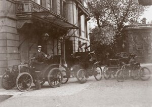 10327423
&copy; Science Museum Archive
C S Rolls' �stud of cars', 1898.