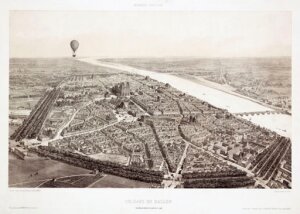 10410926
�Orleans in Balloon�, c 1846.
