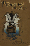 10436526
&copy; Science Museum Library
Two men in a hot-air balloon basket; book cover, 1902.