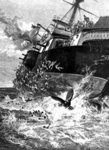 10413127
&copy; Science Museum Library
HMS �Victoria� capsizing, 1893.