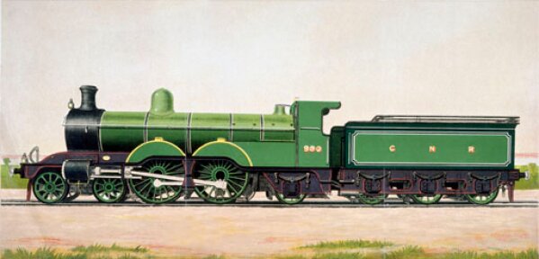 10301228
&copy; NRM - Pictorial Collection
Great Northern Railway express locomotive No 990, 1898.
