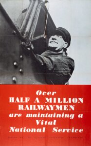 10175031
&copy; NRM - Pictorial Collection
Railway Executive Committee poster, 1939-1945.