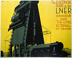 10173545
&copy; NRM - Pictorial Collection
Refuelling the �Flying Scotsman�, LNER poster, 1932.