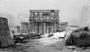 10282445
&copy; NRM - Pictorial Collection
Construction of the Doric Arch, Euston Stat