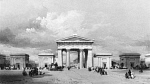 10282446
&copy; National Railway Museum
Euston Arch, Euston Station, London, April 1838.