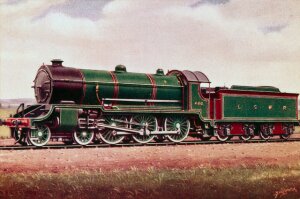 10296349
&copy;
London & South Western Railway 4-6-0 traffic locomotive No 486, 1914.