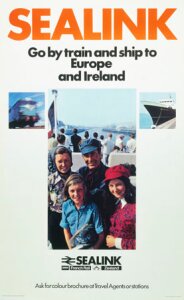 10326649
&copy; NRM - Pictorial Collection
'Sealink - Go by Train and Ship to Europe and Ireland', BR Sealink poster, 1969.