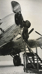10412652
&copy; Science Museum
Loading baggage into an Avro Lancastrian airliner, c 1940s.