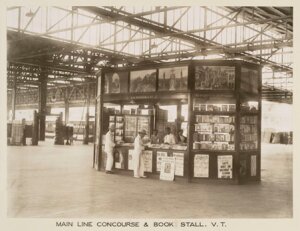 10446155
&copy; National Railway Museum
Main line station, Victoria Terminus, Bombay, India, c 1930.