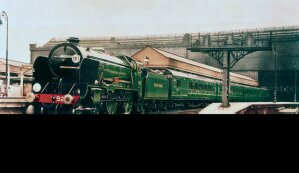 10296359
&copy;
'Welsh Guardsman' London Midland and Scottish Railway locomotive, c 1925.