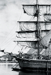 10310559
&copy; NMeM - Kodak Collection
European square-rigged sailing vessel, c 1930.