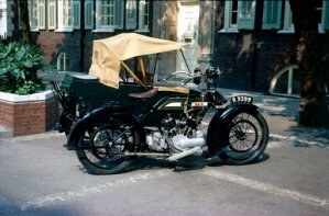 10327861
&copy; Science Museum
BSA motorcycle and sidecar, 1922.