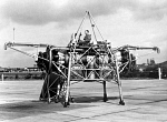 10437363
�Flying Bedstead� during tests, Hucknall, Nottinghamshire, c 1955.