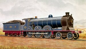 10296365
&copy;
'Cardean' steam locomotive, 1906.
