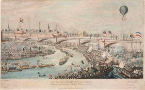 10410965
&copy; Science Museum Pictorial
�The Opening of New London Bridge�, 1 August 1831.