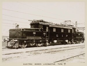 10446174
&copy; National Railway Museum
Electric goods locomotive, India, c 1930.