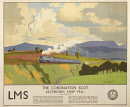 10170975
&copy; NRM - Pictorial Collection
�The Coronation Scot Ascending Shap Fell', LMS poster, 1937.