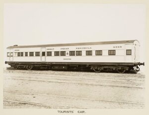 10446176
&copy; National Railway Museum
Tourist car, India, c 1928.