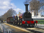 10276284
&copy; National Railway Museum
'Iron Duke' 4-2-2 locomotive, 1851.
