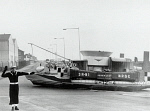 10321591
&copy; NMeM Daily Herald Archive
SR-N1 hovercraft, Lee-on-Solent, England, 5 March 1962.