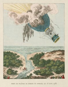 10415792
&copy; Science Museum Library
Death of Pilatre de Rozier, 15 June 1785.