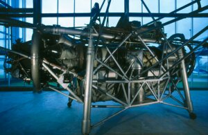 10306993
Flying bedstead test rig, 1954.