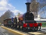 10276295
&copy; National Railway Museum
'Iron Duke' 4-2-2 locomotive, 1851.
