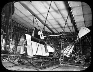 10423896
&copy; Science Museum
Maxim's flying machine under construction, 1894.