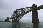 10304997
&copy; National Railway Museum
View of the Forth Bridge, January 1997.