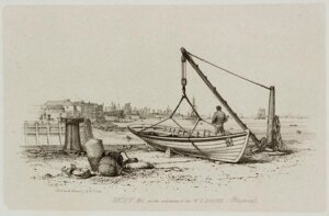 10423697
&copy; Science Museum Library
Skiff, West India Docks, Blackwall, London, 1829.