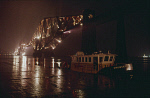 10304998
&copy; National Railway Museum
View of the Forth Bridge, January 1997.