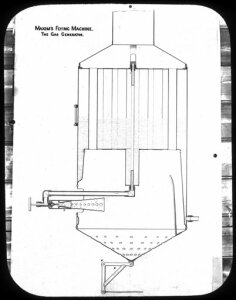 10423898
&copy; Science Museum
Gas generator from Maxim's flying machine, 1894.