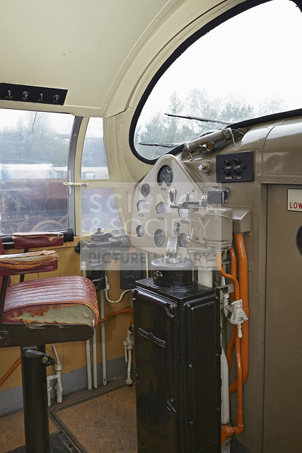 Deltic, built 1955, driver's cab | Science & Society Picture Library